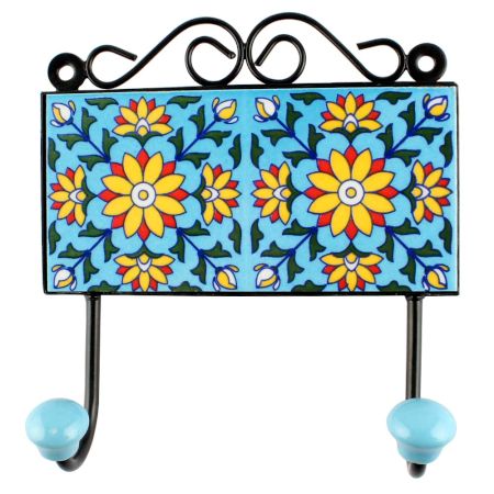 Sunflower Ceramic Tiles Hook Online